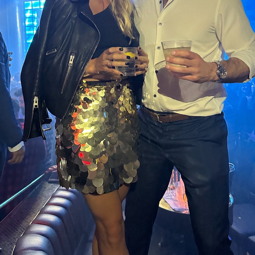 Trina Turk Kalina Sequin Mini Skirt